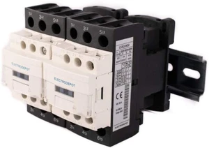 Contactor de 6 polos 40A 30A, contacto auxiliar NO/NC 120V bobina DIN 3 fases 32A, 50A - Imagen 1 de 6