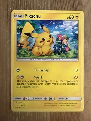 Pikachu - 29/30 - Alolan Raichu Trainer Kit pokemon Card TCG NM - Image 1 of 2