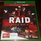 Raid World War Ii (2) Xbox One / Xb1 Game - Brand New Not Sealed - Free Post