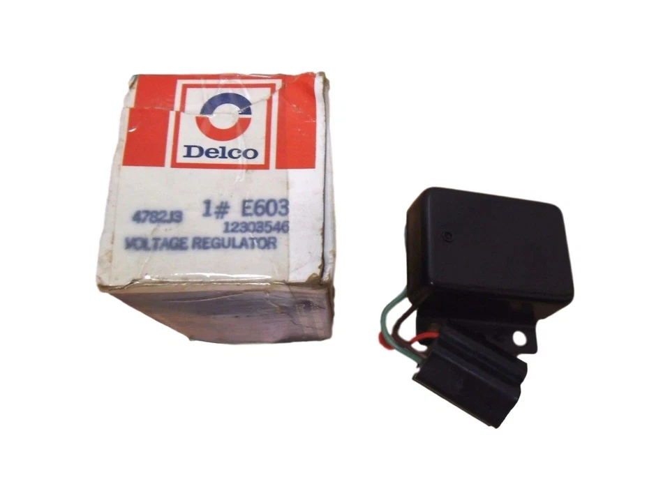 NOS Delco Remy E603 12303546 VR124 Voltage Regulator - Image 1 of 1