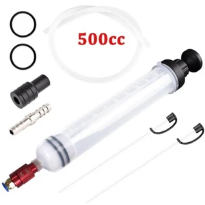 500CC Auto Garage Öl Flüssigkeit Extraktor Flüssigkeit Spritze Pumpe Saug Transfer Befüllen - Bild 1 von 9