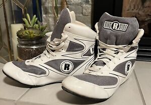 Ringside Diablo Men's Boxing Shoes Size 10 - White - Preowned - Good