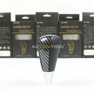 Carbon Fiber Gear Shift Knob For Toyota Land Cruiser 4Runner Hiace Lexus ES350 - Picture 1 of 9