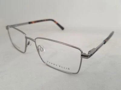 Marco de gafas PERRY ELLIS PE 446 Gunmetal 54 mm HOMBRE diseñador óptico Foto 1 de 3