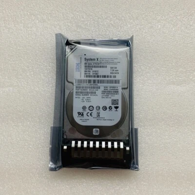 81Y9726 81Y9727 81Y3857 IBM 500GB 7.2K 6G SFF 2.5" SATA NL HARD DRIVE - Image 1 of 4