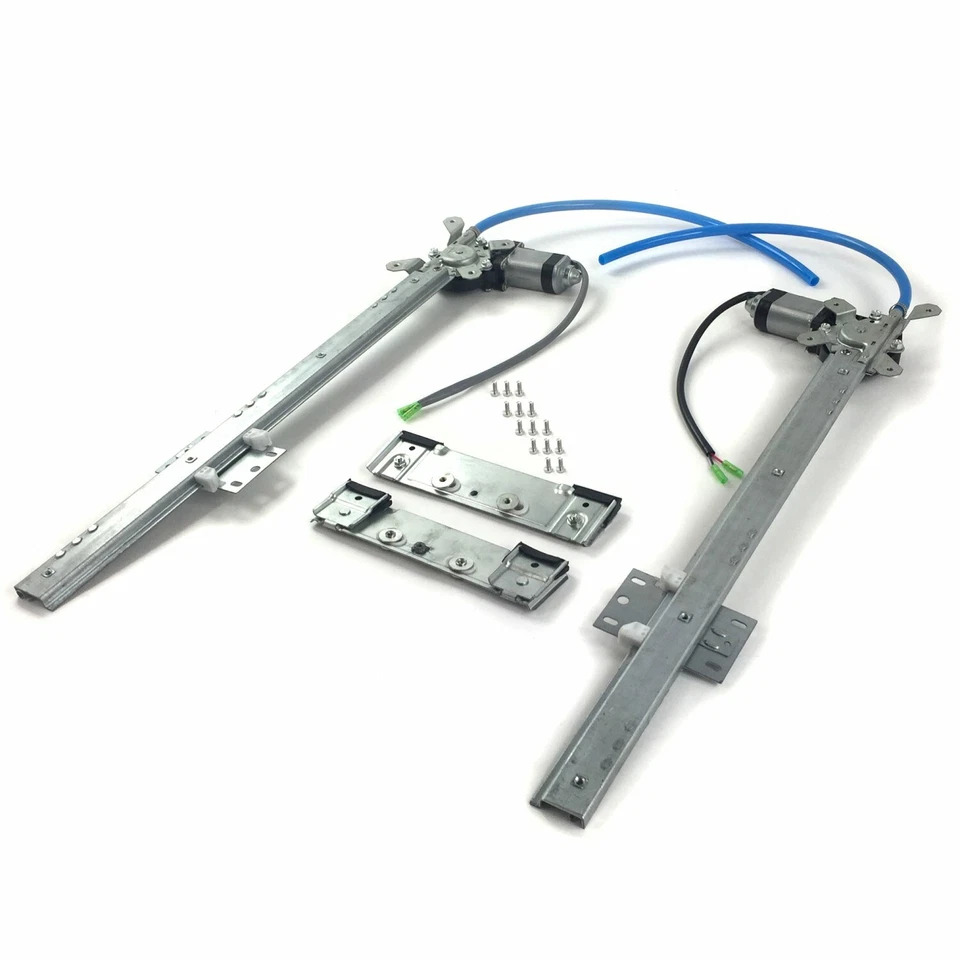 Flat Glass Power Window Conversion  29 1929 Model A Victoria - Slantback rat - Image 1 of 3