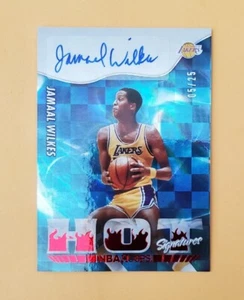 2022-23 Hoops Hot Signatures Red /25 Jamaal Wilkes #HS-JMW Auto SSP HOF  - Picture 1 of 4