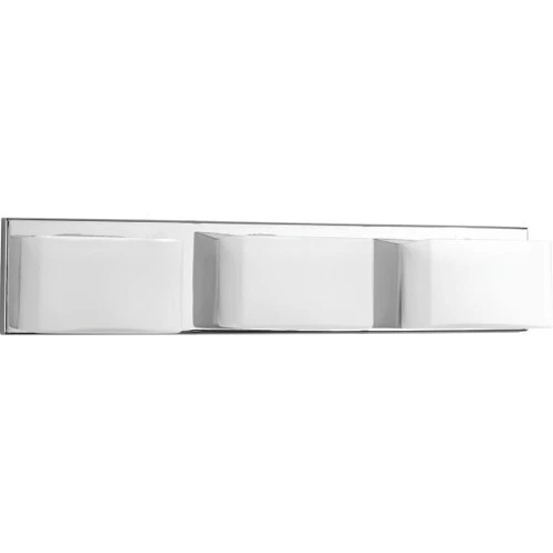 PROGRESS LIGHTING P2144-1530K9 Ace Led 3-Light Bath  Vanity, Polished Chrome - Image 1 of 1