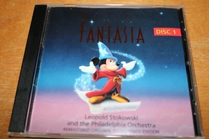 FANTASIA Walt Disney's Masterpiece SOUNDTRACK CD Disc 1 LEOPOLD STOKOWSKI 1990 - Picture 1 of 4