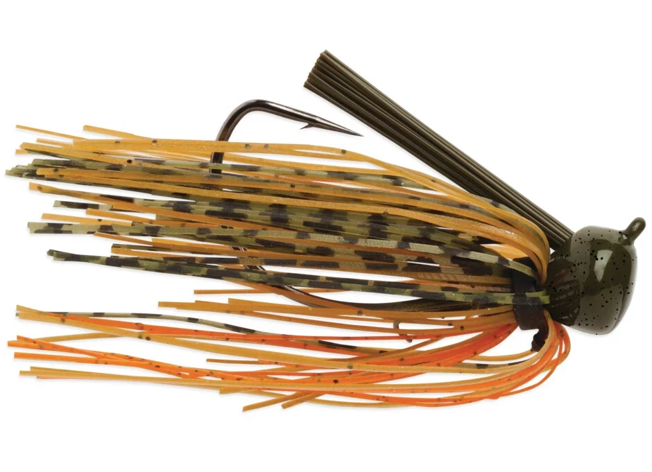 Terminator 1/2 Weedless Football Jig  (Green Pumpkin Orange) - Image 1 of 1
