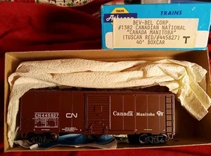 Canadian National Canada Manitoba Bev-Bel 1382 Athearn R4A CN 445827 MiniBuffalo - Picture 1 of 6