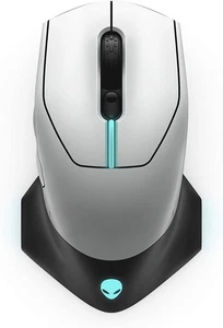 Alienware 610M Wireless Gaming Maus Lunar Light - Zdjęcie 1 z 3