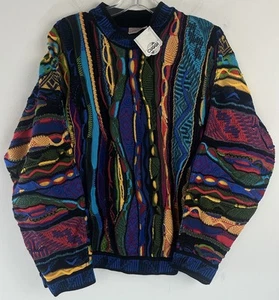 DEADSTOCK New CUGGI Knitted Sweater Pullover 3D Knit Size S Made in Australia - Picture 1 of 11