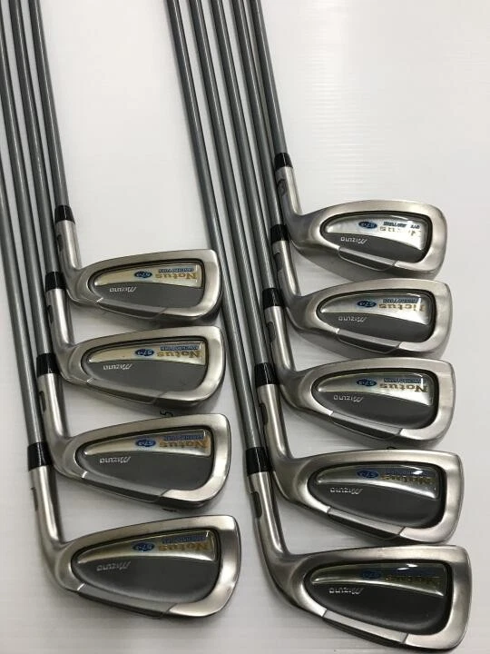 Mizuno Notus ST-57+3 Iron Set 9pcs 3-9-P-A TF-α Light 2 Flex SR - Image 1 of 4