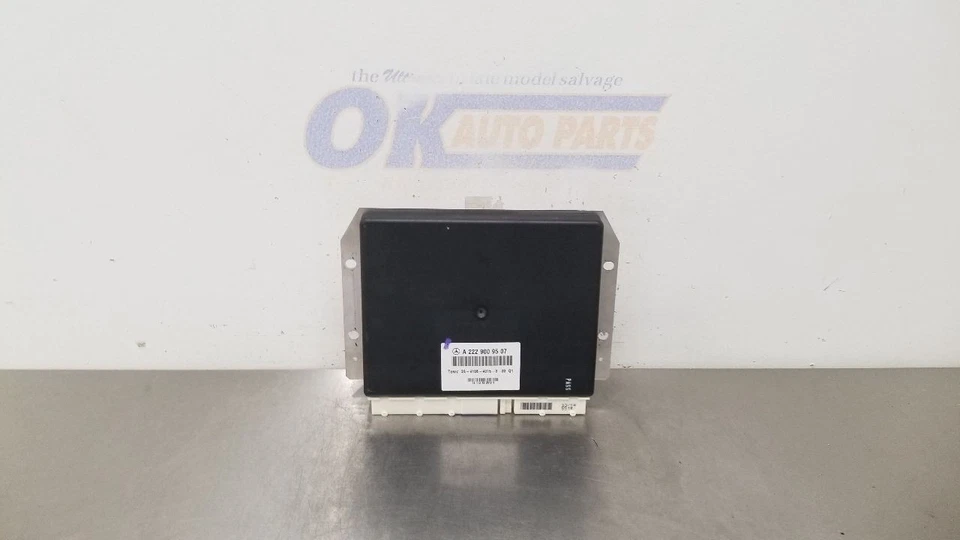 15 MERCEDES BENZ S63 AMG W222 SUSPENSION CONTROL MODULE 2229009507 - Image 1 of 4