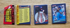 1986 Donruss Baseball Rack Pack Factory Sealed 45 cards CHECKLIST on Top ! - Picture 1 of 1