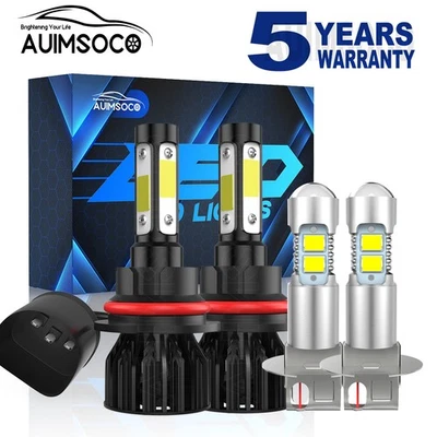 Kit de conversión de bombillas de luz antiniebla LED para Plymouth Voyager 1996-2000 CSP Foto 1 de 4