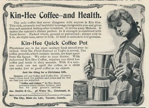 Magazine Ad - 1902 - Kin-Hee Coffee - James Heekin Co., Cincinnati, OH - Picture 1 of 1