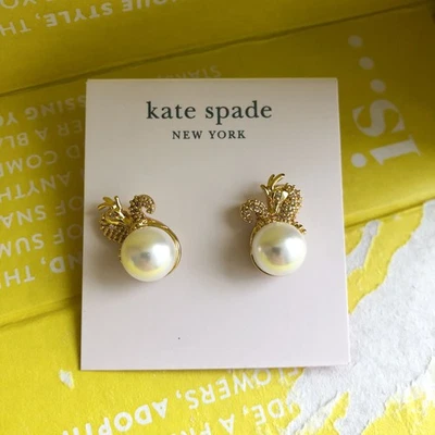 Aretes Kate Spade Dragón Deslumbrante - Dorado Foto 1 de 4