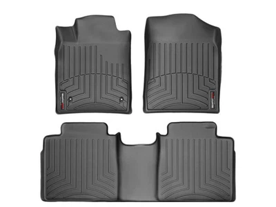 WeatherTech FloorLiner for 2005-2012 Toyota Avalon - 1st & 2nd Row, Black - Image 1 of 4