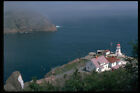 387024 Fog Over Fort Amhers Not Cape Spear St Johns Newfoundland A4 Photo Print