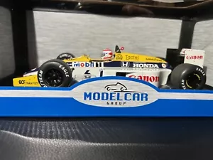 1/18 MCG - 1986 WILLIAMS-HONDA FW11 #6 NELSON PIQUET - BRAZILIAN GP WINNER - NEW - Picture 1 of 24