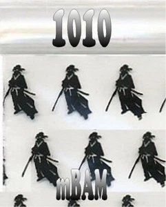 Paquete de 100 bolsas negras samurai 1010 Apple con cremallera 1.0X1.0" mini bolsas - Imagen 1 de 24