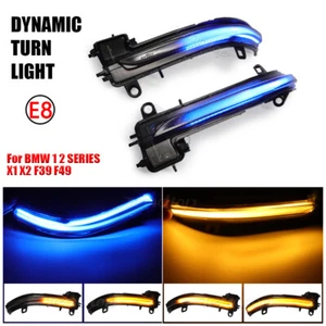 Espejo retrovisor lateral LED dinámico indicador luces intermitentes para BMW X1 F48 X2 F39 F45 - Imagen 1 de 10
