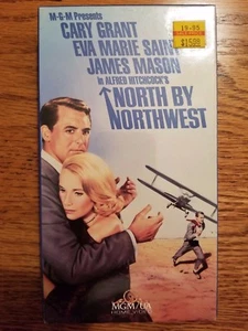 Hitchcocks's North by Northwest with Cary Grant - Brand New / Sealed (VHS) - Picture 1 of 2