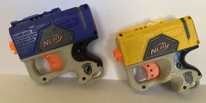 Lote de 2 pistola de dardos de espuma de juguete Nerf N-Strike Enlist pistola Blaster C-044A - Imagen 1 de 7