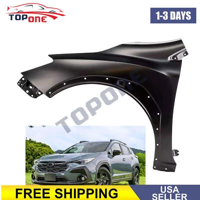 Front Fender Driver Side For 2018-2023 Subaru Crosstek Primed Steel SU1240151 Foto 1 de 4