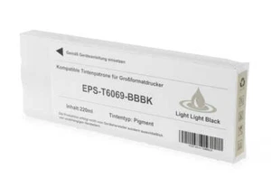EPSON PATRONEN T6069 LIGHT LIGHT BLACK KOMPATIBEL FÜR EPSON Pro 4800.4880 C13T - Bild 1 von 1