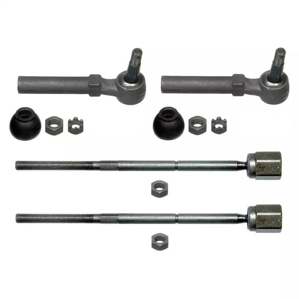 4 piezas de dirección 2 exteriores 2 extremos de barra de amarre interior Ford Mustang 1994-2004 MOOG Foto 1 de 1