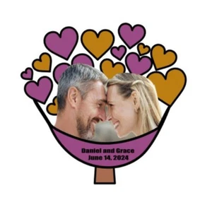 Heart Tree Wedding Stickers - Set of 25 - Picture 1 of 3