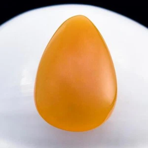 Natural Orange Yellow Calcite Gemstone Cabochon from Indonesia 6.86 g - Picture 1 of 12