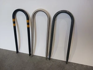 Hoop Bollard Bike Stand, EV Charging Point Protection guard, Ground Fix - Picture 1 of 4