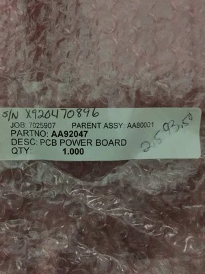 Vutek AA92047 PCB Power Board - Image 1 of 2