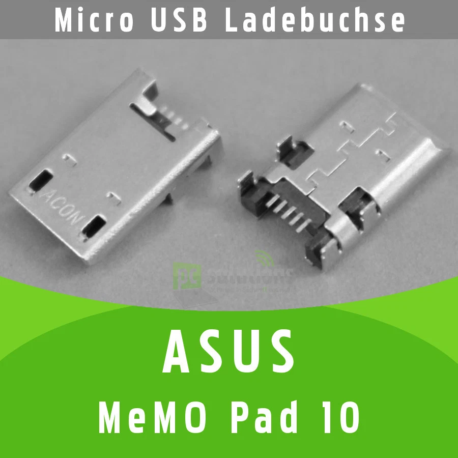 Asus Memo Pad 10 Ladebuchse DC USB ME102 ME102A ME372 ME301 ME302 ME302C ME180A  - Bild 1 von 1