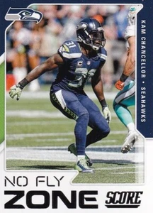 2017 Score - No Fly Zone Kam Chancellor #10 - Seahawks - Picture 1 of 2