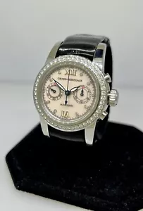 RELOJ CRONÓGRAFO AUTOMÁTICO GIRARD PERRAGAUX DIAMANTE REF.8046 ¡NUEVO! - Imagen 1 de 9