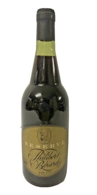 Vin Vintage Fin France Philibert Berard Réserve Années 1970 75cl 12% - Photo 1/4