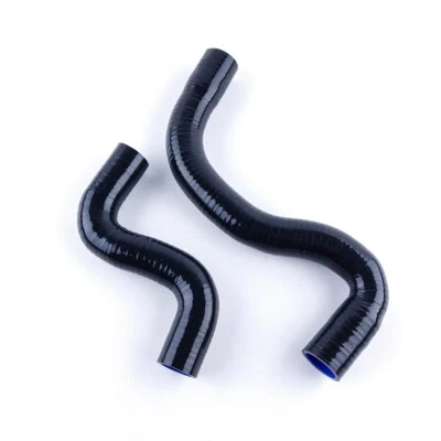 Manguera radiador silicona negra para Peugeot 206 Manul 1998-2007 1,6 L TU5JP4 16V Foto 1 de 4