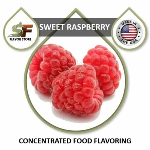 Sweet Raspberry Food Flavor, Flavoring Concentrate 1oz/30ml - 4oz/120ml - Picture 1 of 3