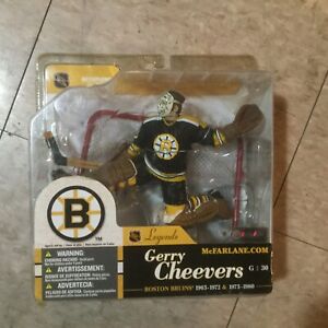 McFarlane Sportspicks Figure Gerry Cheevers Boston Bruins NHL Legends Series 1 