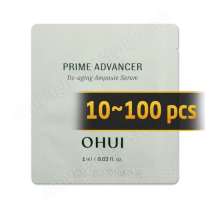 O HUI Prime Advancer De-aging Ampoule Serum 1ml (10~100 pcs) OHUI - Image 1 of 2