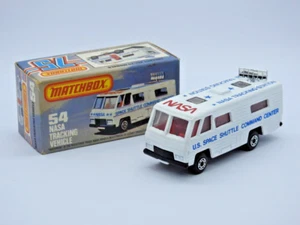 MATCHBOX SUPERFAST LESNEY No.54 NASA TRACKING VEHICLE VNM IN L BOX 1982 - Picture 1 of 10