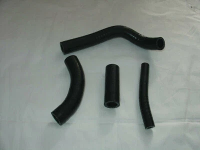 Подходит для SUZUKI RM125 RM 125 1984-1988 85 86 87 88 силиконовый шланг радиатора черный - Изображение 1 из 4