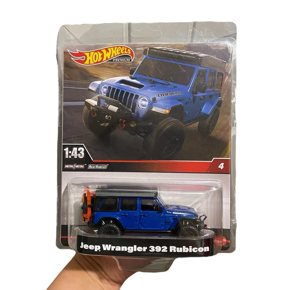 Hot Wheels Premium 1 43 Jeep Wrangler 392 Rubicon 2021 Ford Mustang Mach 1 Set