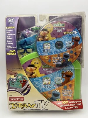 Fisher-Price InteracTV Sesame Street  DVD Based Learning System New Box Damage…… - Image 1 of 4