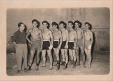Avezzano la squadra pugilistica 'Forza e Coraggio' 1955